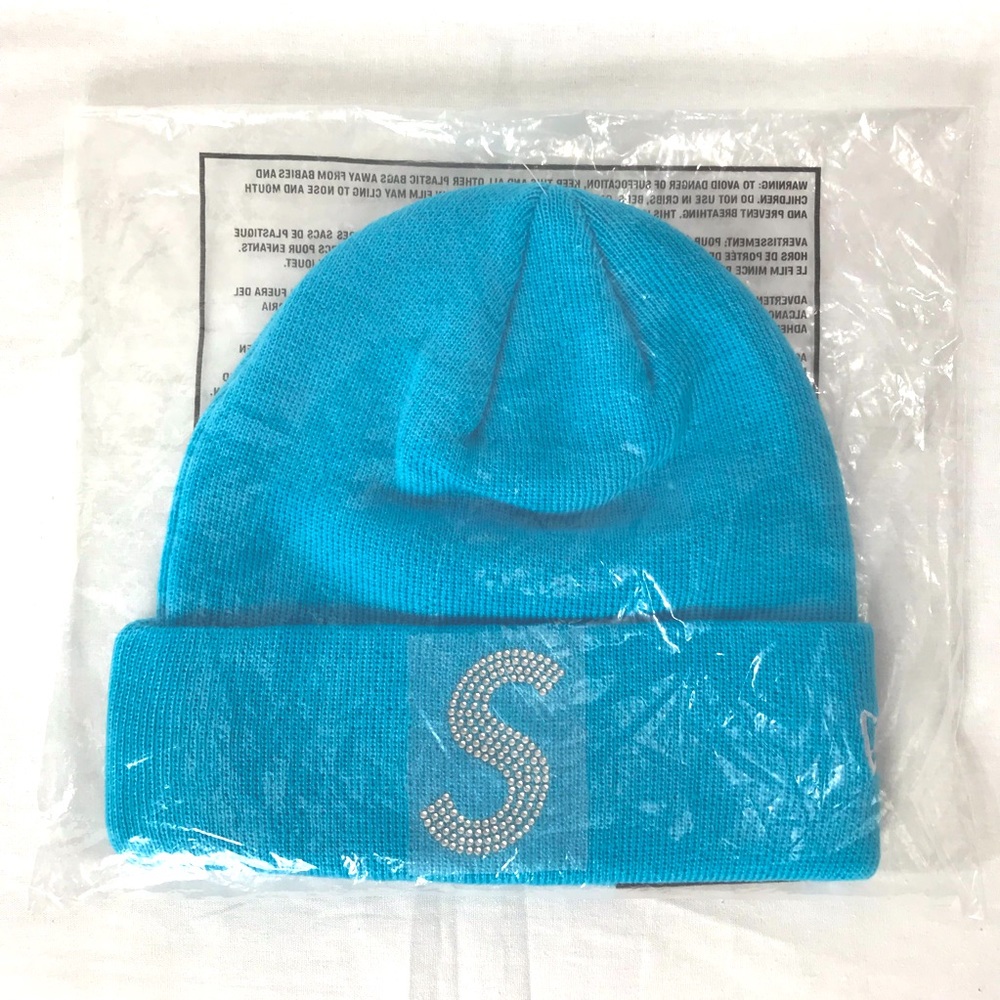 Supreme New Era Swarovski S Logo Beanie SS21 New